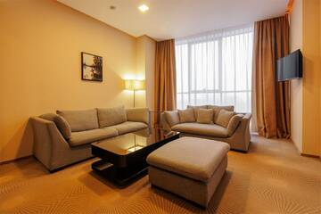 Двухместный номер с 1 кроватью или 2 отдельными кроватями в Гостинице Аквамарин