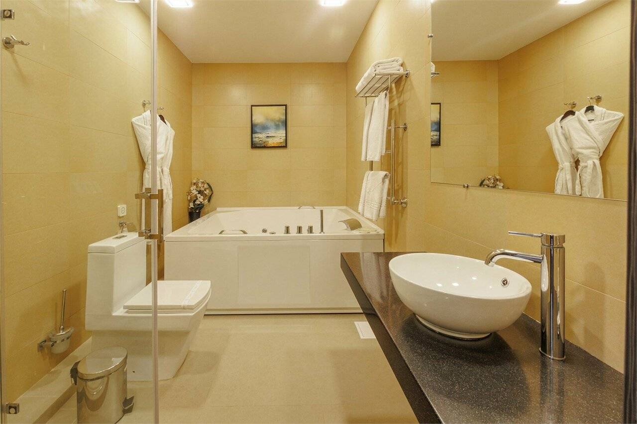 Фотографии номера Двухместный номер с 1 кроватью или 2 отдельными кроватями в Гостинице Аквамарин Курск